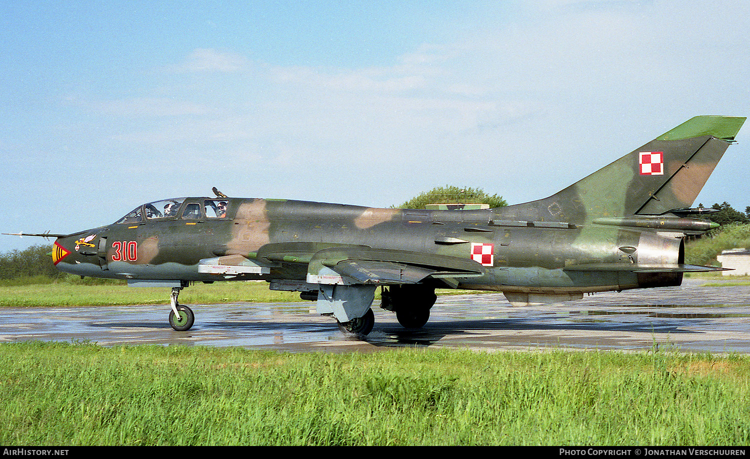 Aircraft Photo of 310 | Sukhoi Su-22UM3K | Poland - Air Force | AirHistory.net #224430
