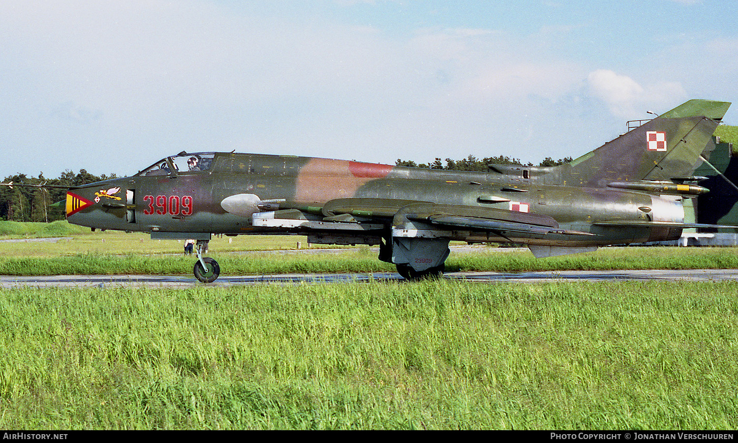 Aircraft Photo of 3909 | Sukhoi Su-22M4 | Poland - Air Force | AirHistory.net #224440