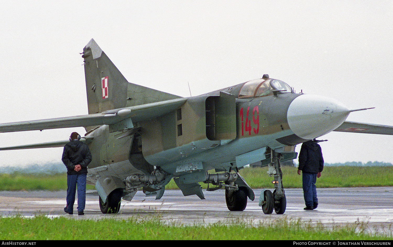 Aircraft Photo of 149 | Mikoyan-Gurevich MiG-23MF | Poland - Air Force | AirHistory.net #224460
