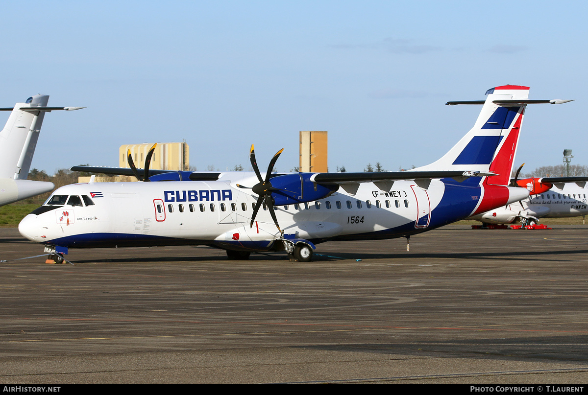 Aircraft Photo of F-WWEY | ATR ATR-72-600 (ATR-72-212A) | Cubana | AirHistory.net #224477