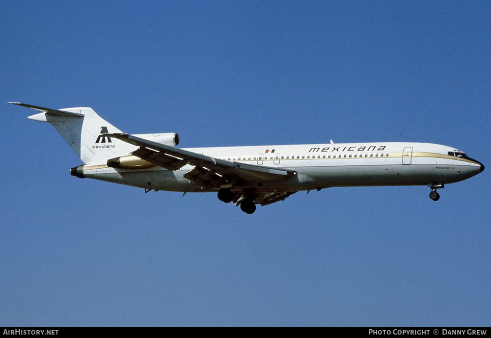 Aircraft Photo of N129NA | Boeing 727-2J7/Adv | Mexicana | AirHistory.net #224503