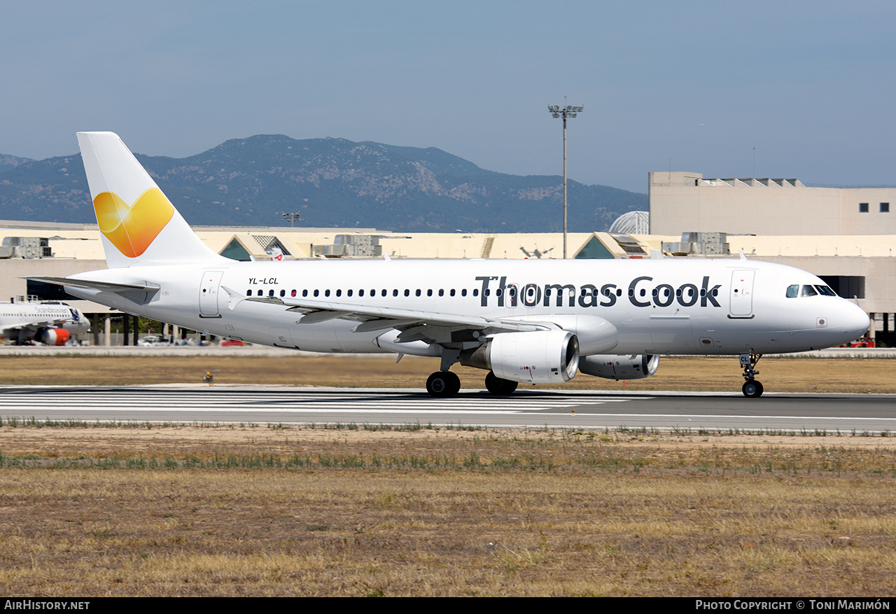 Aircraft Photo of YL-LCL | Airbus A320-214 | Thomas Cook Airlines | AirHistory.net #224516