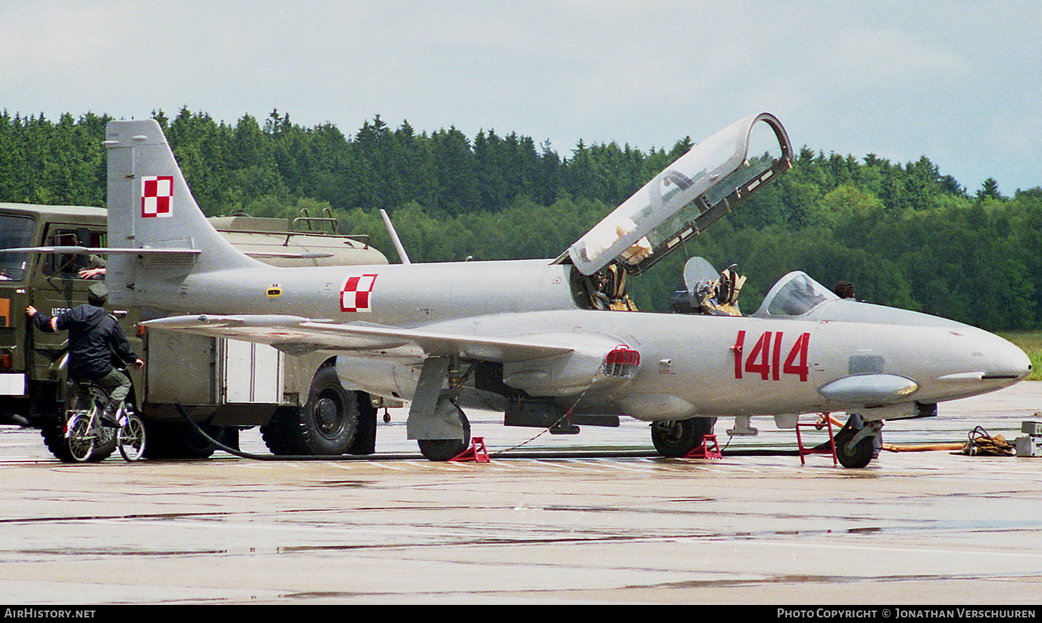 Aircraft Photo of 1414 | PZL-Mielec TS-11 Iskra bis DF | Poland - Air Force | AirHistory.net #224518