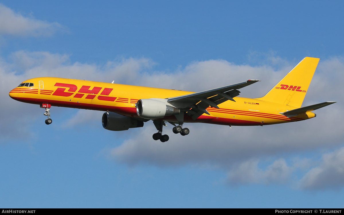 Aircraft Photo of D-ALEN | Boeing 757-2Q8(PCF) | DHL International | AirHistory.net #224522