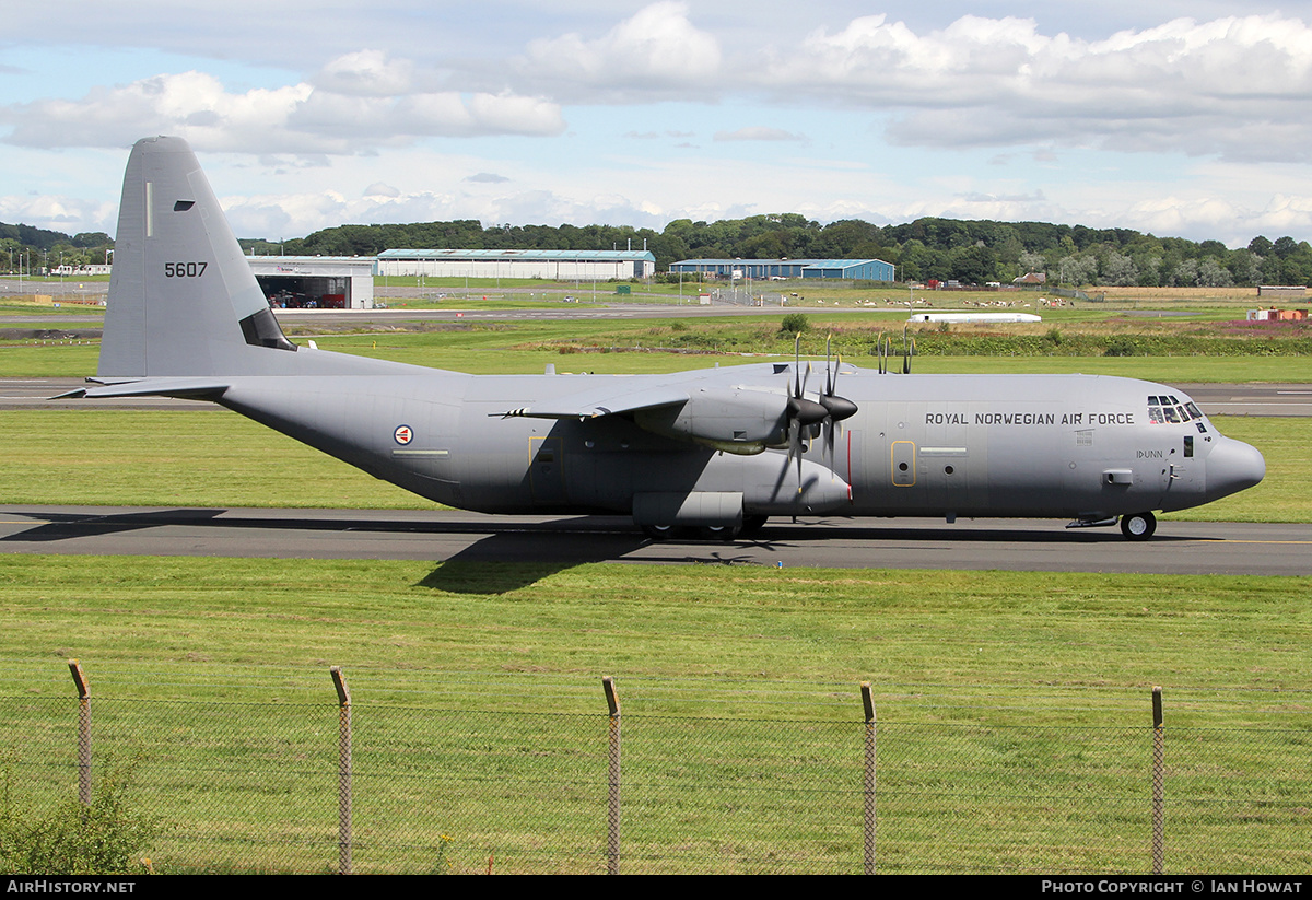 Aircraft Photo of 5607 | Lockheed Martin C-130J-30 Hercules | Norway - Air Force | AirHistory.net #224548