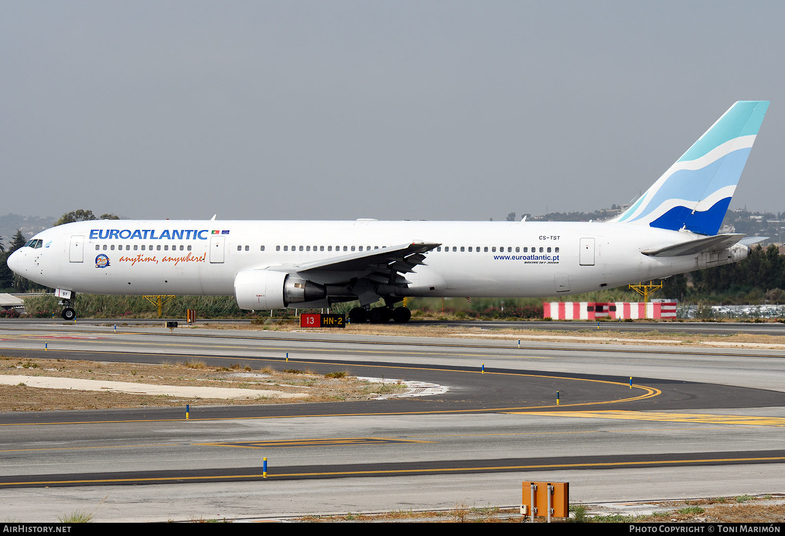 Aircraft Photo of CS-TST | Boeing 767-34P/ER | Euro Atlantic Airways | AirHistory.net #224555