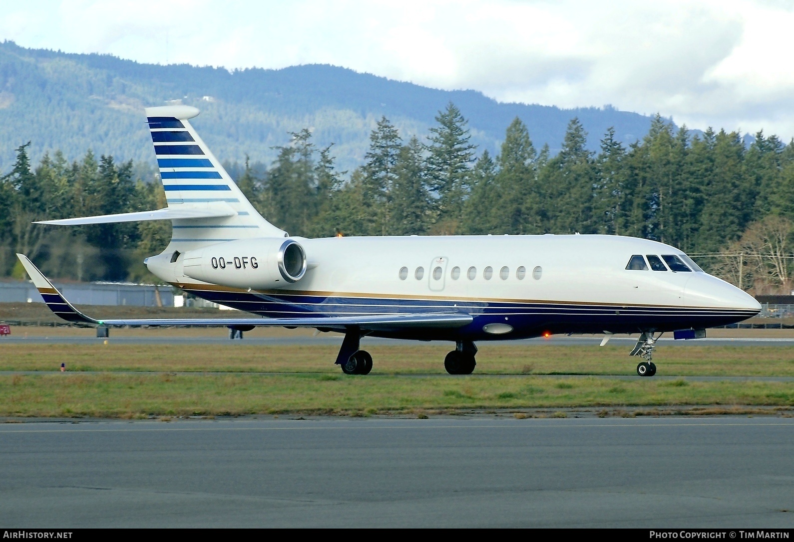 Aircraft Photo of OO-DFG | Dassault Falcon 2000LX | AirHistory.net #224572