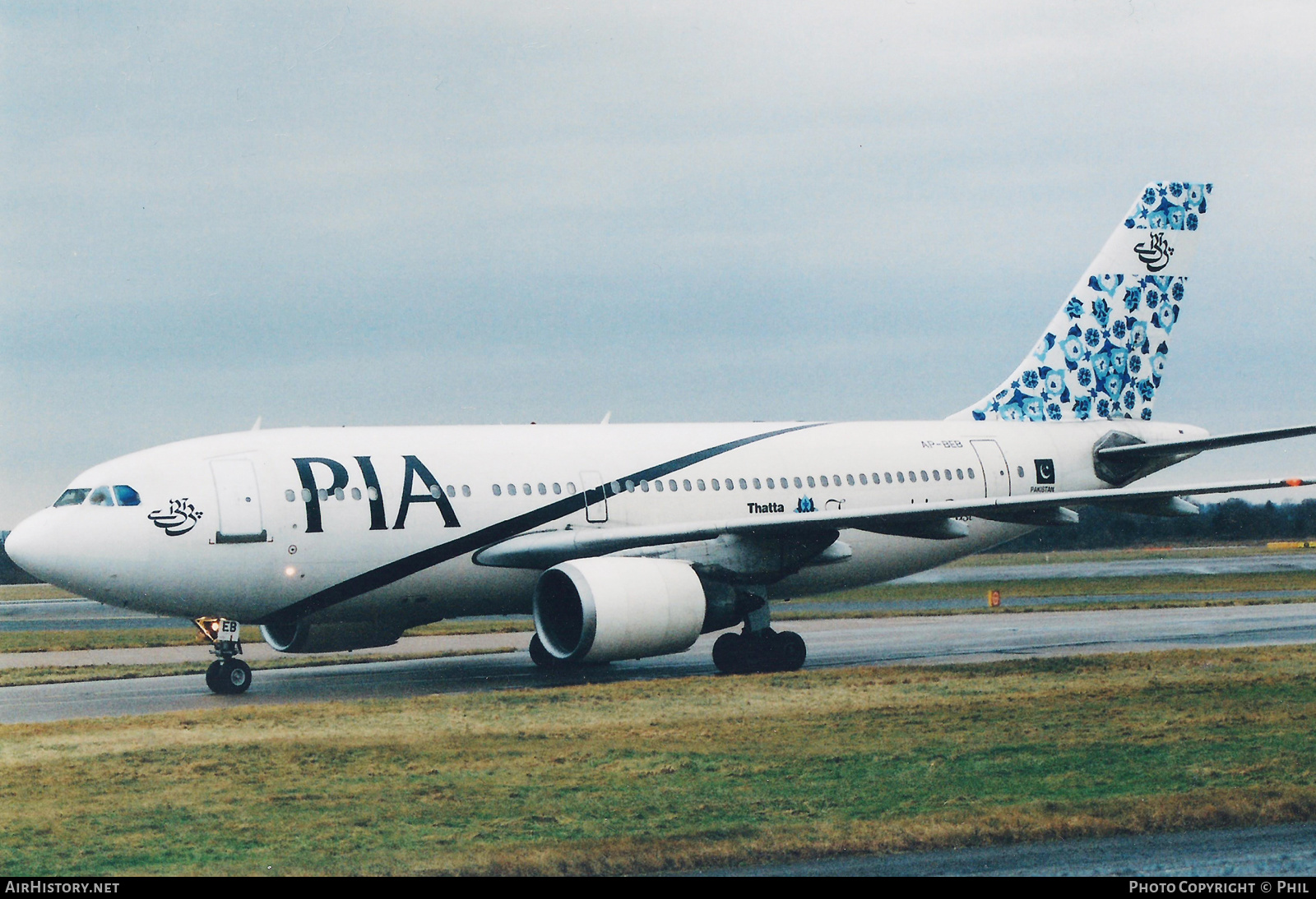 Aircraft Photo of AP-BEB | Airbus A310-308 | Pakistan International Airlines - PIA | AirHistory.net #224585