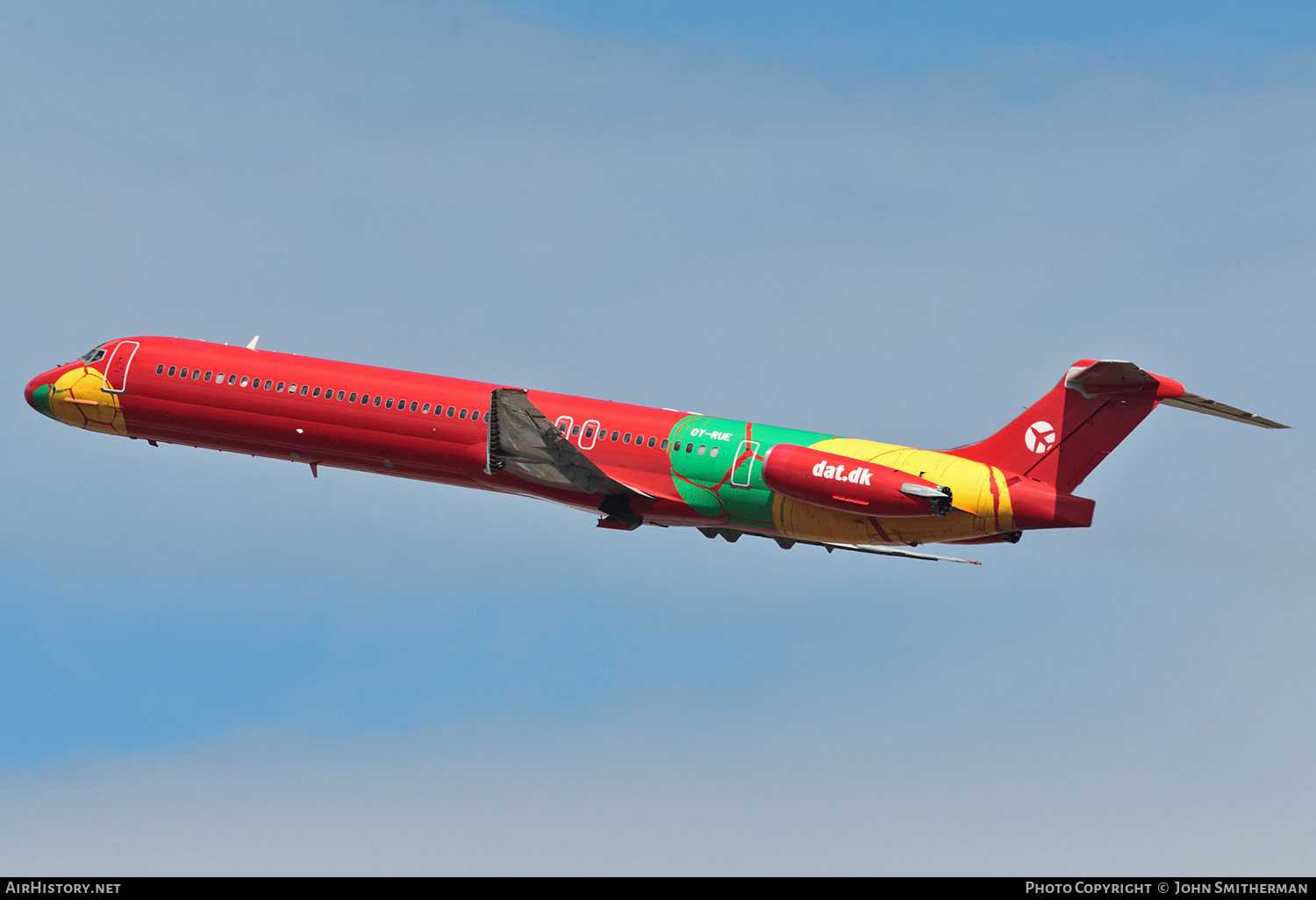 Aircraft Photo of OY-RUE | McDonnell Douglas MD-83 (DC-9-83) | Danish Air Transport - DAT | AirHistory.net #224590