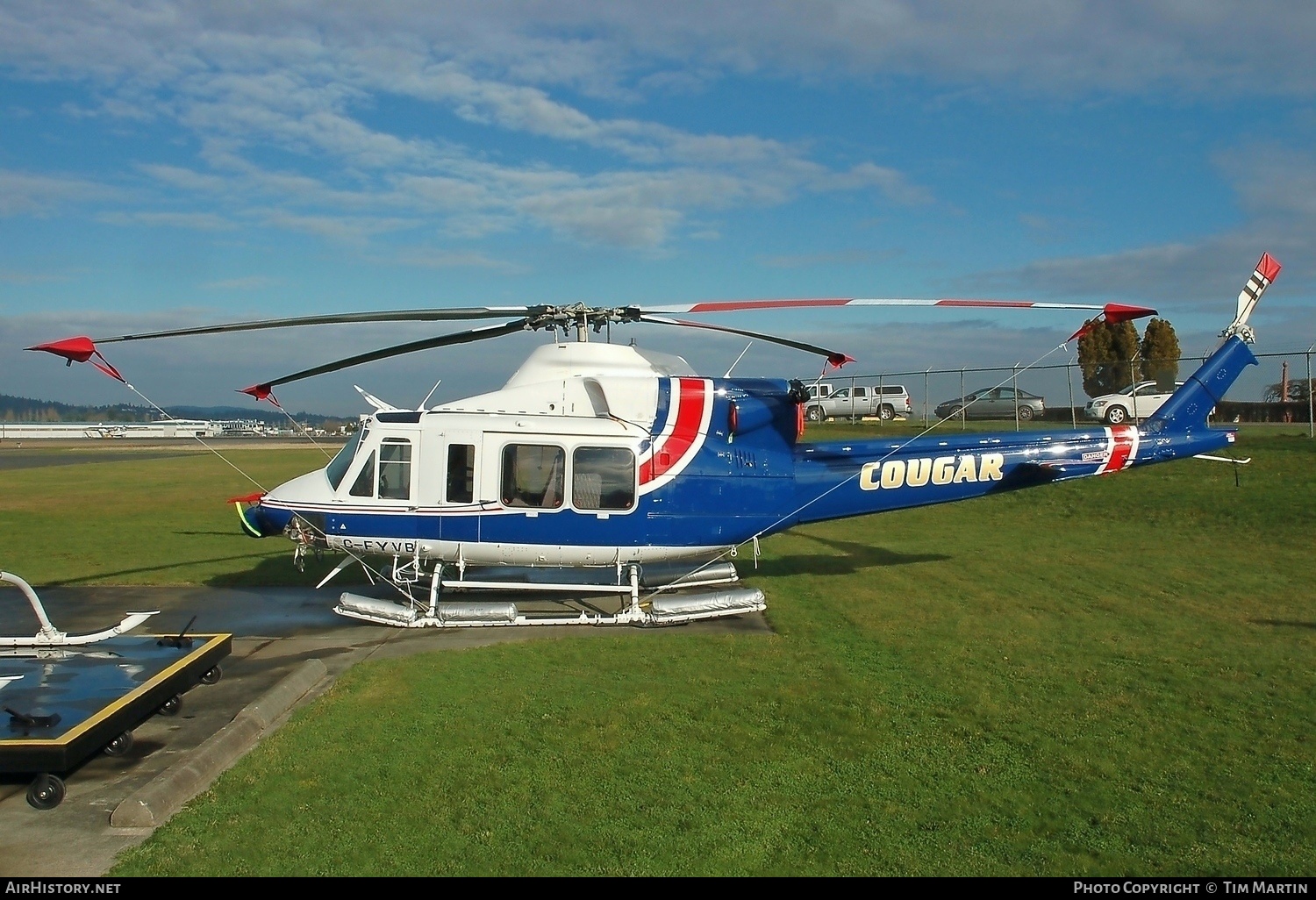 Aircraft Photo of C-FYVB | Bell 412EP | Cougar Helicopters | AirHistory.net #224614