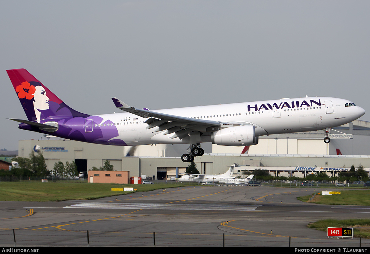 Aircraft Photo of F-WWYN | Airbus A330-243 | Hawaiian Airlines | AirHistory.net #224623