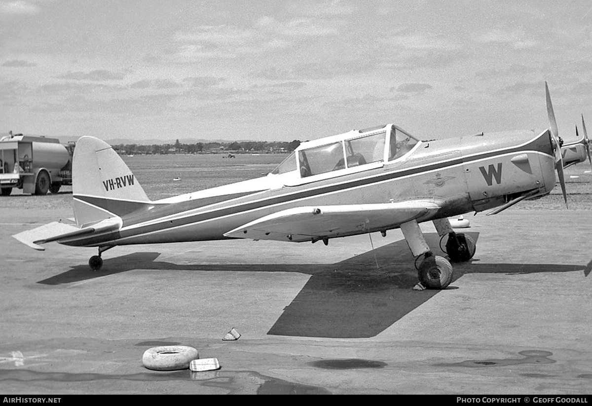Aircraft Photo of VH-RVW | De Havilland DHC-1 Chipmunk T10 | AirHistory.net #224625