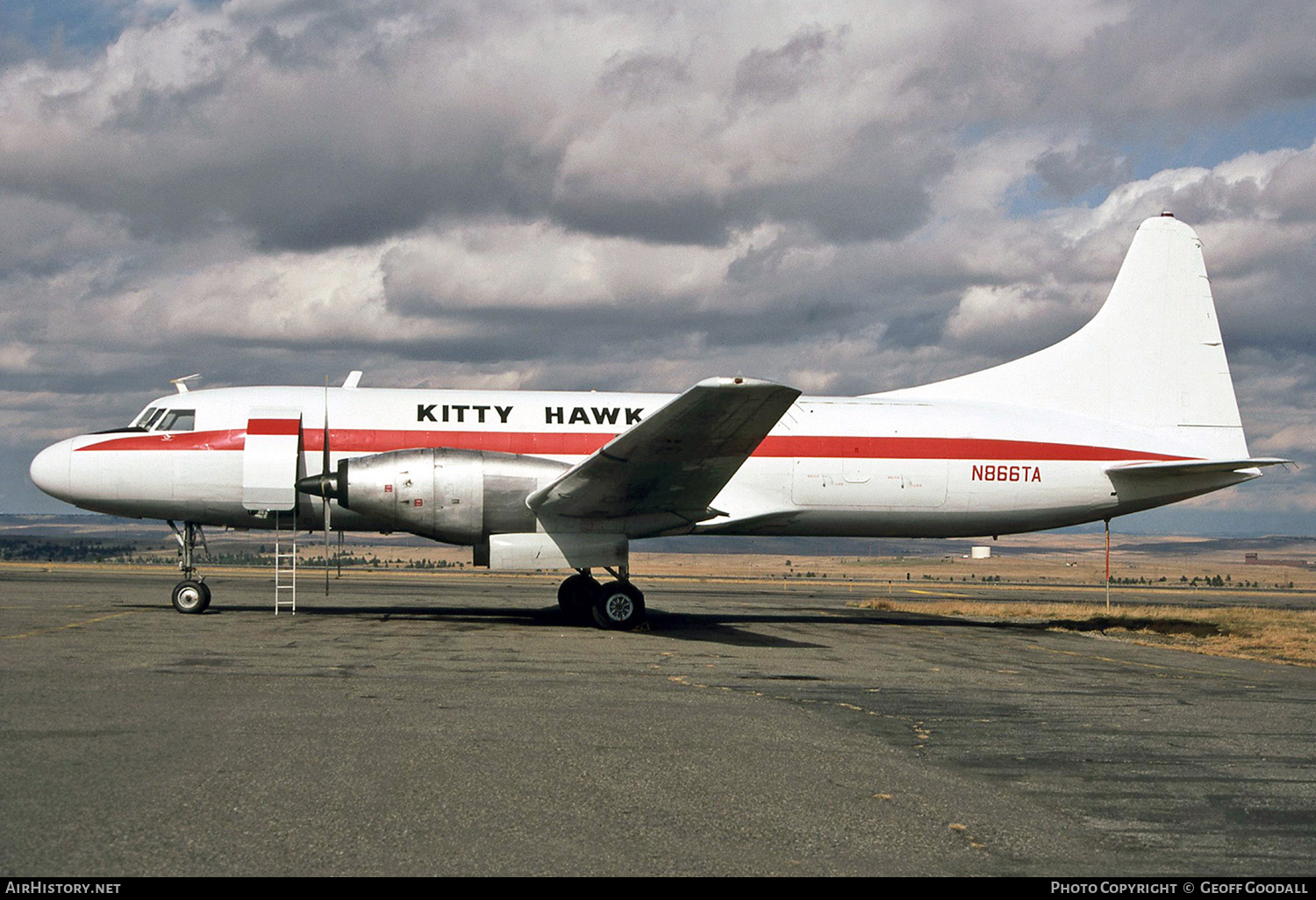 Aircraft Photo of N866TA | Convair 640/F | Kitty Hawk AirCargo - KHA | AirHistory.net #224631