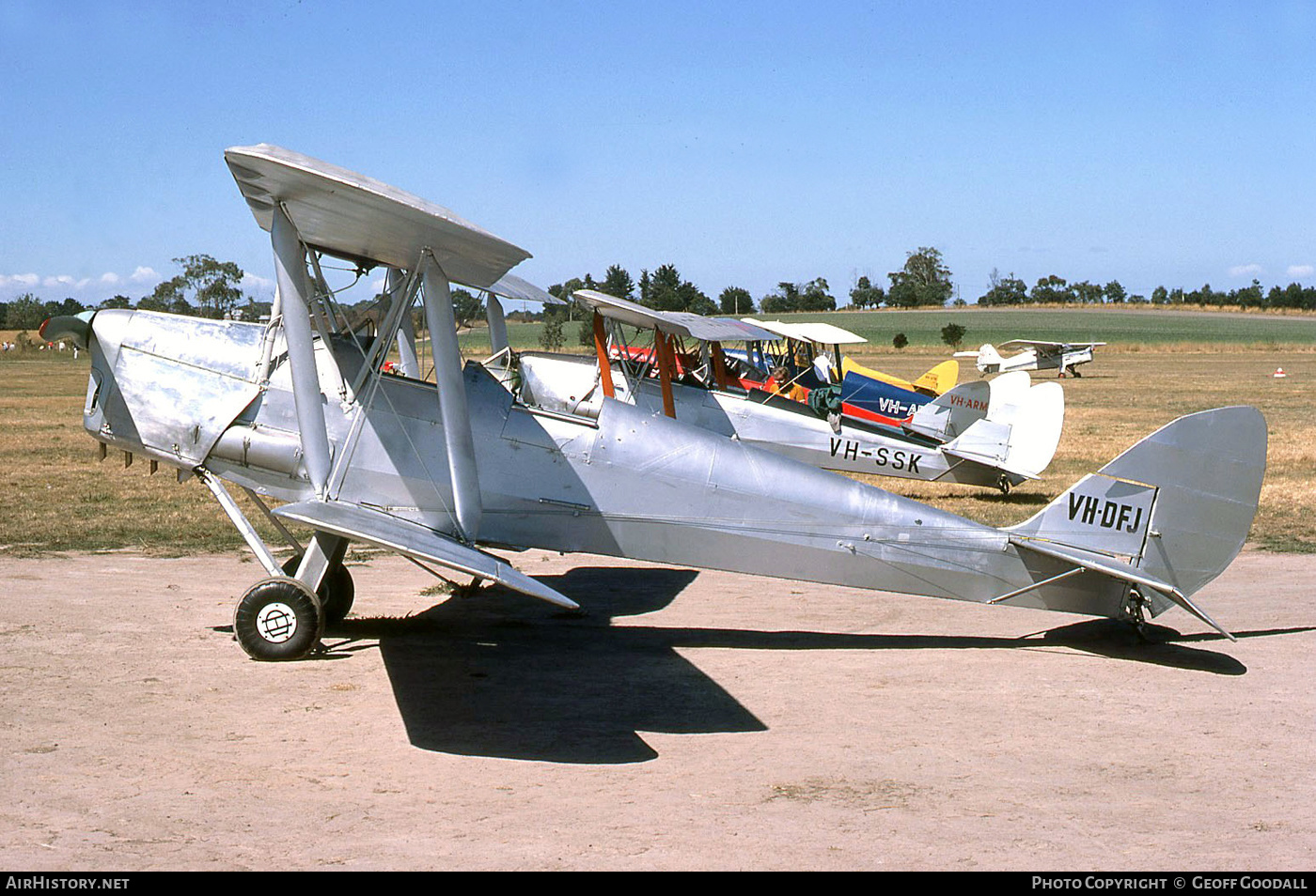 Aircraft Photo of VH-DFJ | De Havilland D.H. 82A Tiger Moth | AirHistory.net #224645