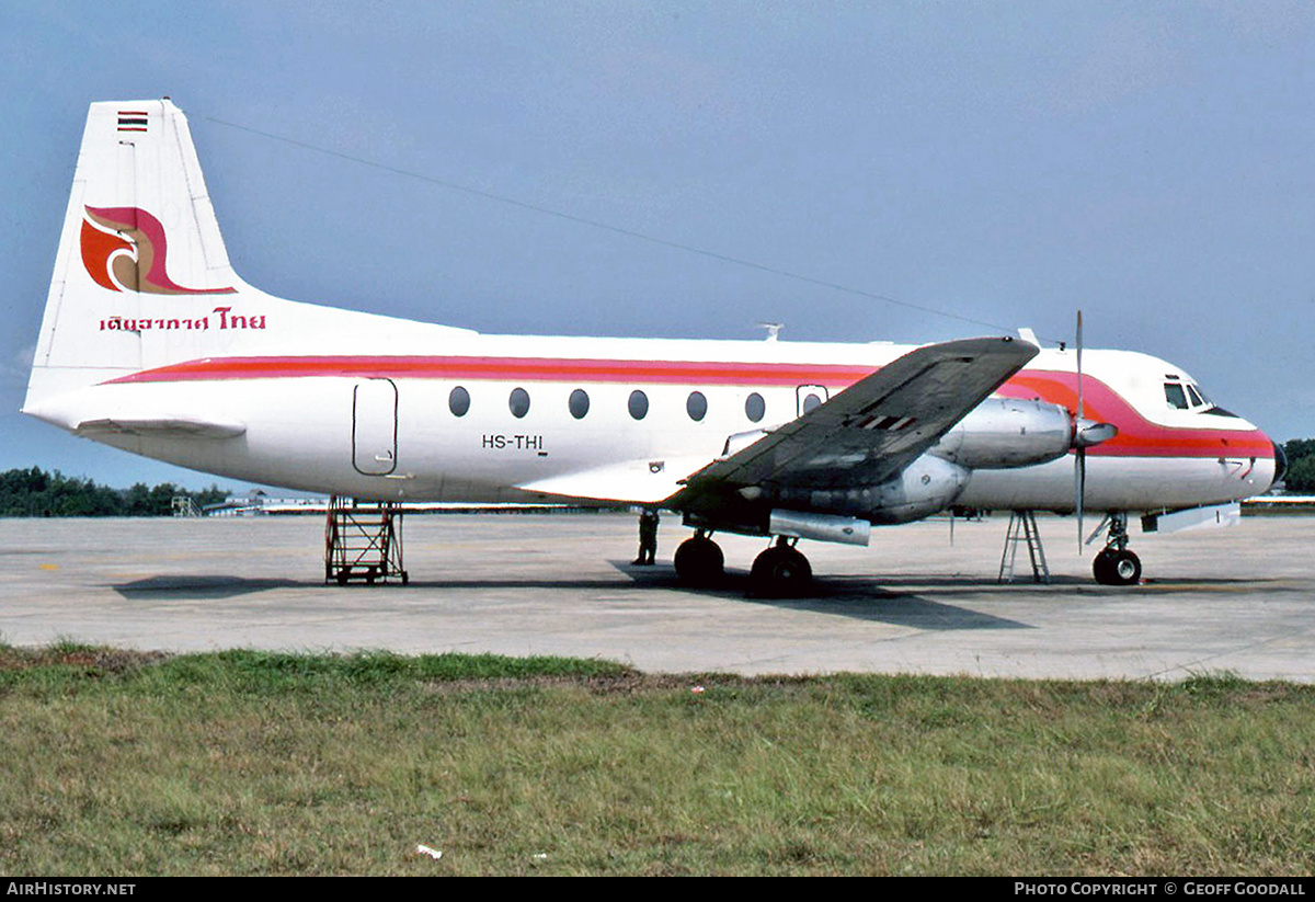 Aircraft Photo of HS-THI | Hawker Siddeley HS-748 Srs2/243 | Thai Airways | AirHistory.net #224647