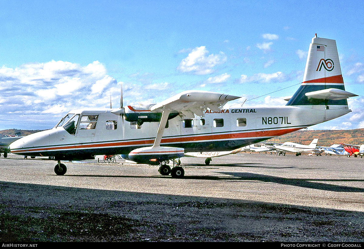Aircraft Photo of N8071L | GAF N-24A Nomad | Alaska Central Express - ACE | AirHistory.net #224651