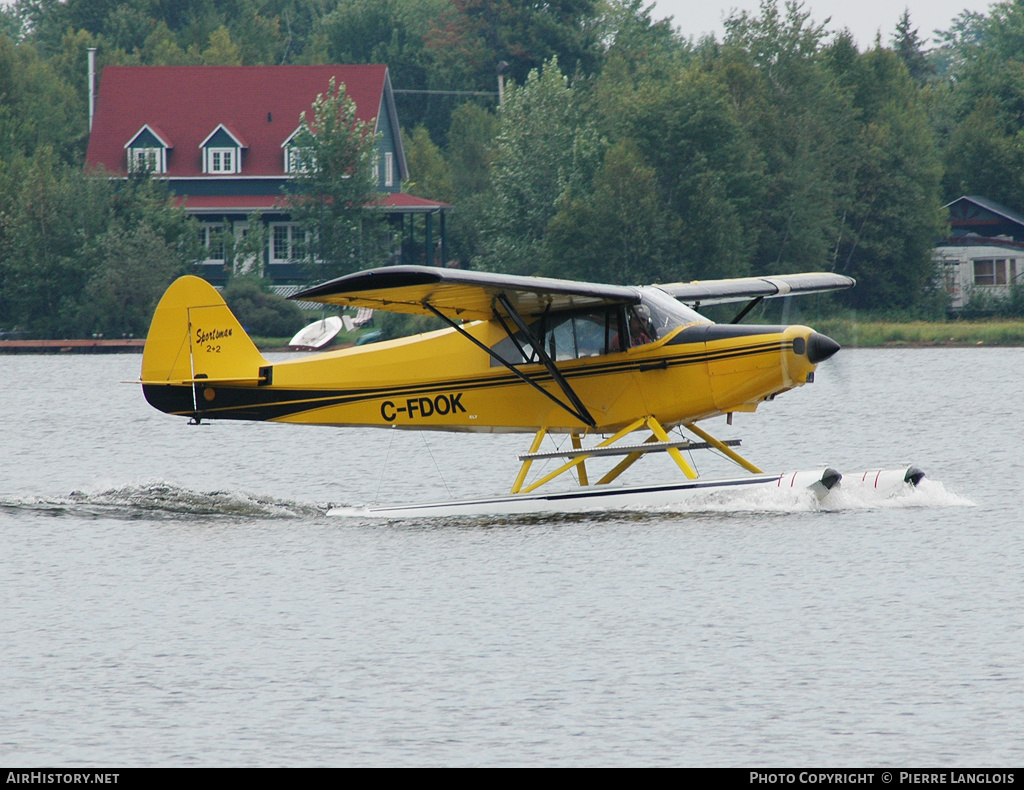 Aircraft Photo of C-FDOK | WagAero Sportsman 2+2 | AirHistory.net #224656