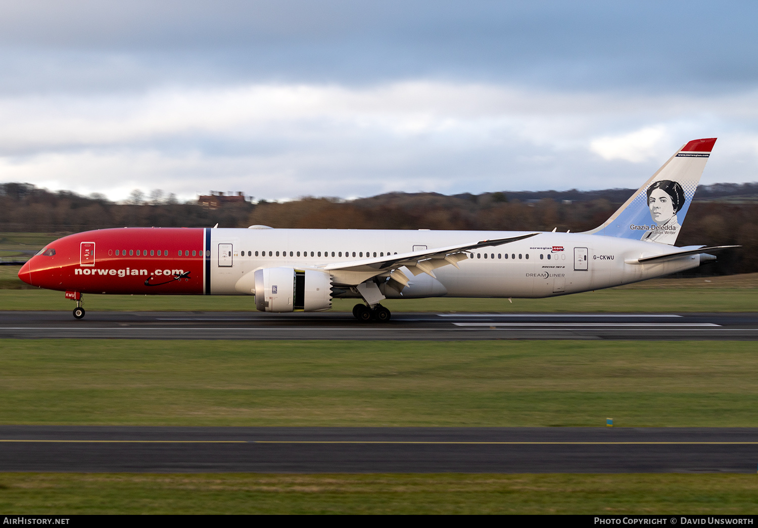 Aircraft Photo of G-CKWU | Boeing 787-9 Dreamliner | Norwegian | AirHistory.net #224675