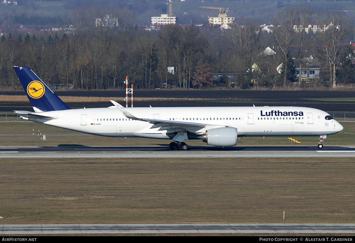 Aircraft Photo of D-AIXD | Airbus A350-941 | Lufthansa | AirHistory.net #224700