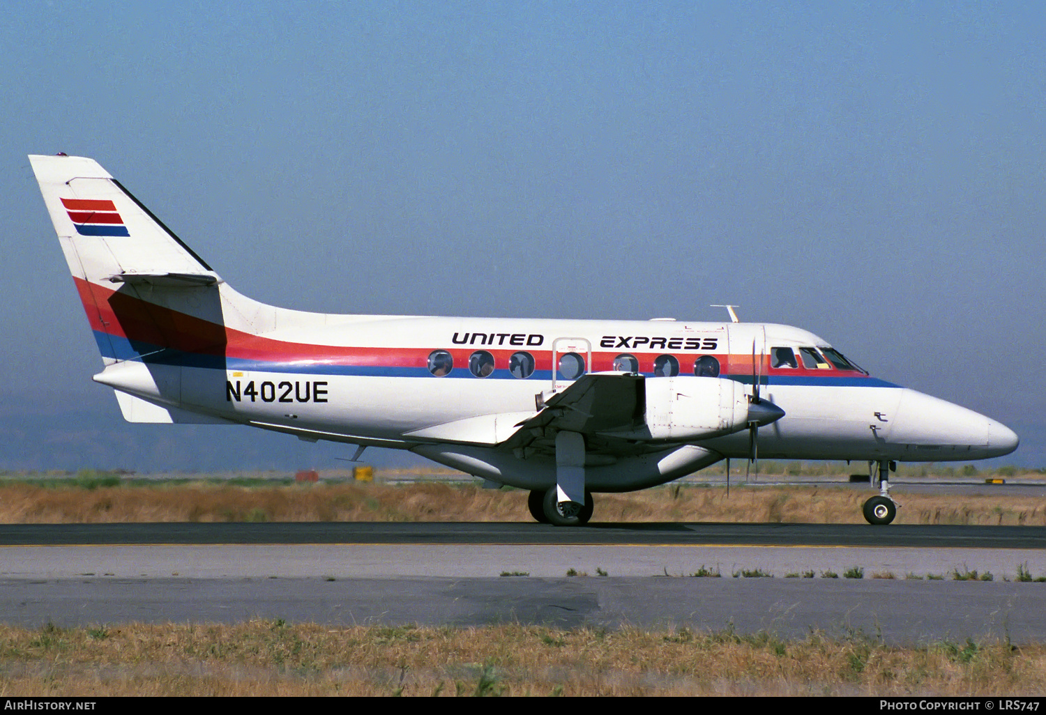 Aircraft Photo of N402UE | British Aerospace BAe-3100 Jetstream 31 | United Express | AirHistory.net #224702