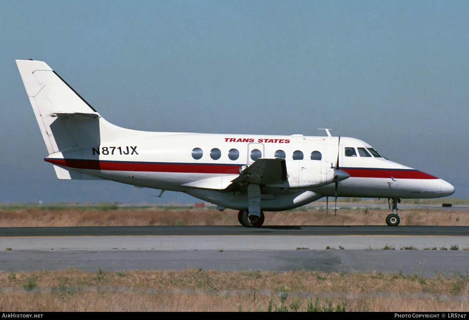 Aircraft Photo of N871JX | British Aerospace BAe-3100 Jetstream 31 | Trans States Airlines | AirHistory.net #224703