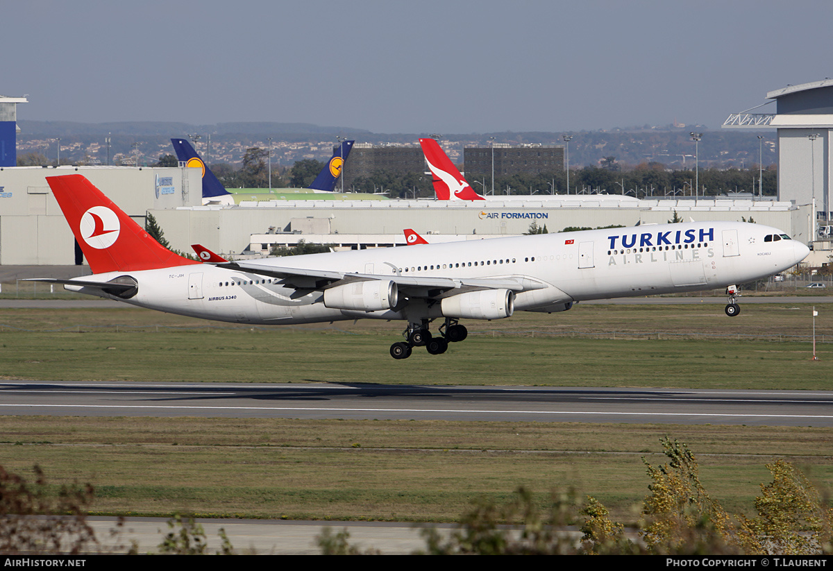 Aircraft Photo of TC-JIH | Airbus A340-313 | Turkish Airlines | AirHistory.net #224706