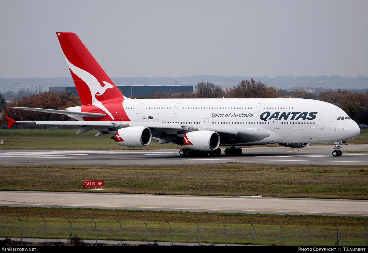 Aircraft Photo of F-WWSL | Airbus A380-842 | Qantas | AirHistory.net #224707