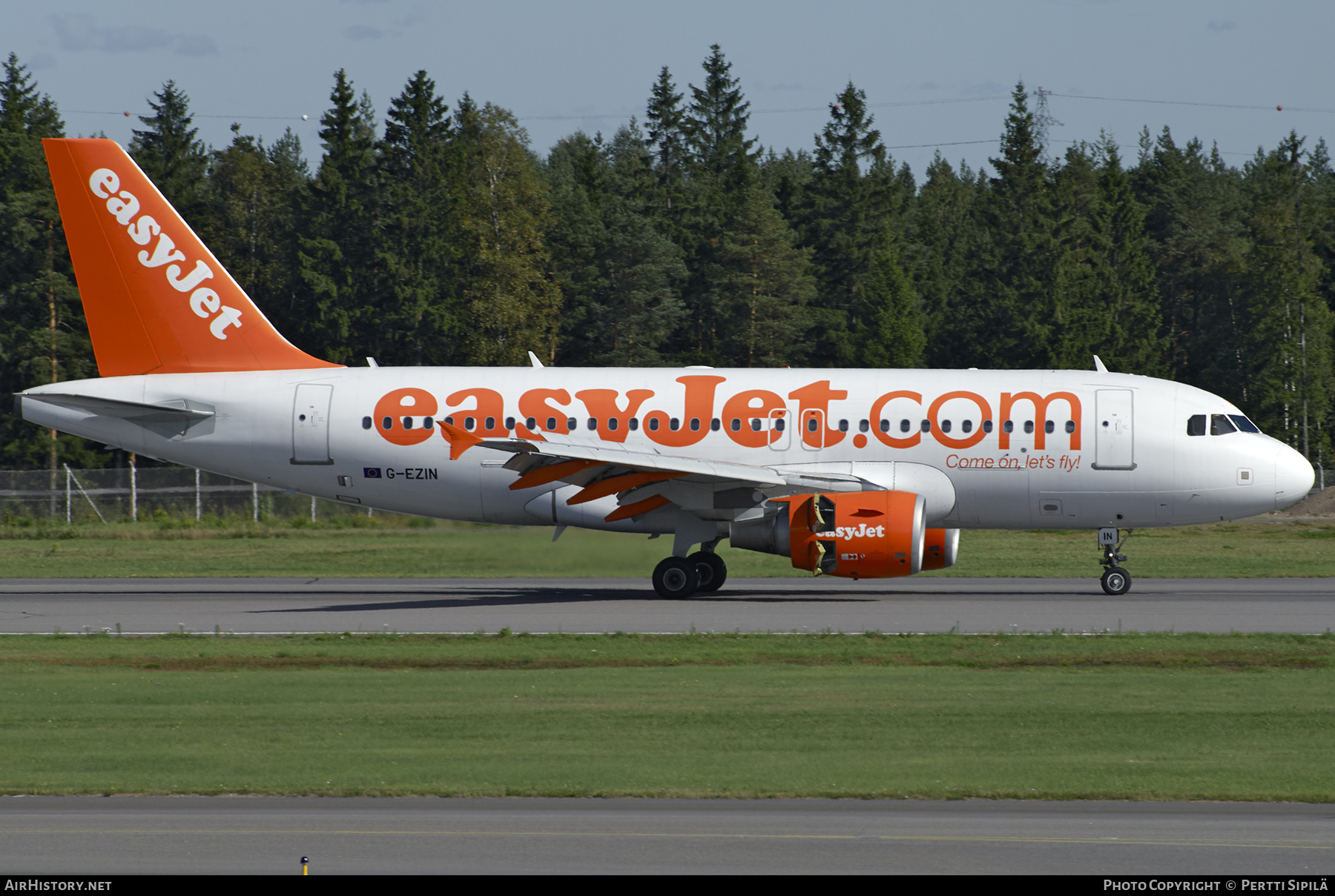 Aircraft Photo of G-EZIN | Airbus A319-111 | EasyJet | AirHistory.net #224710