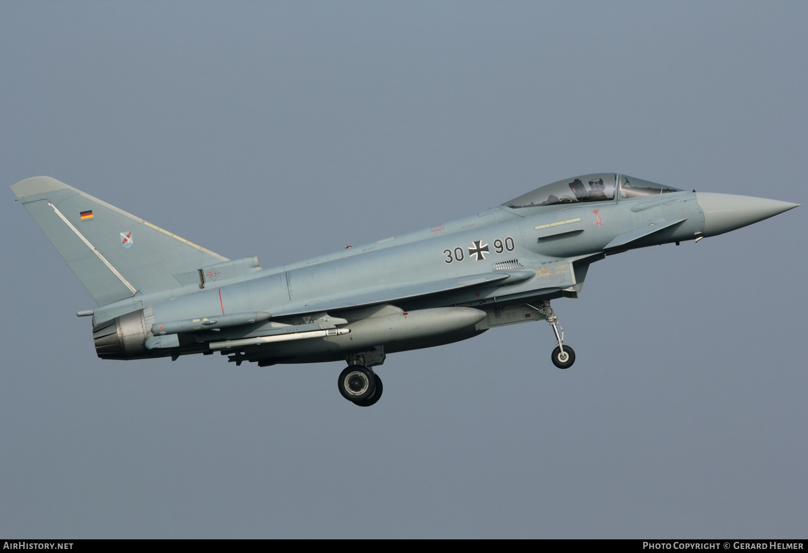 Aircraft Photo of 3090 | Eurofighter EF-2000 Typhoon S | Germany - Air Force | AirHistory.net #224721