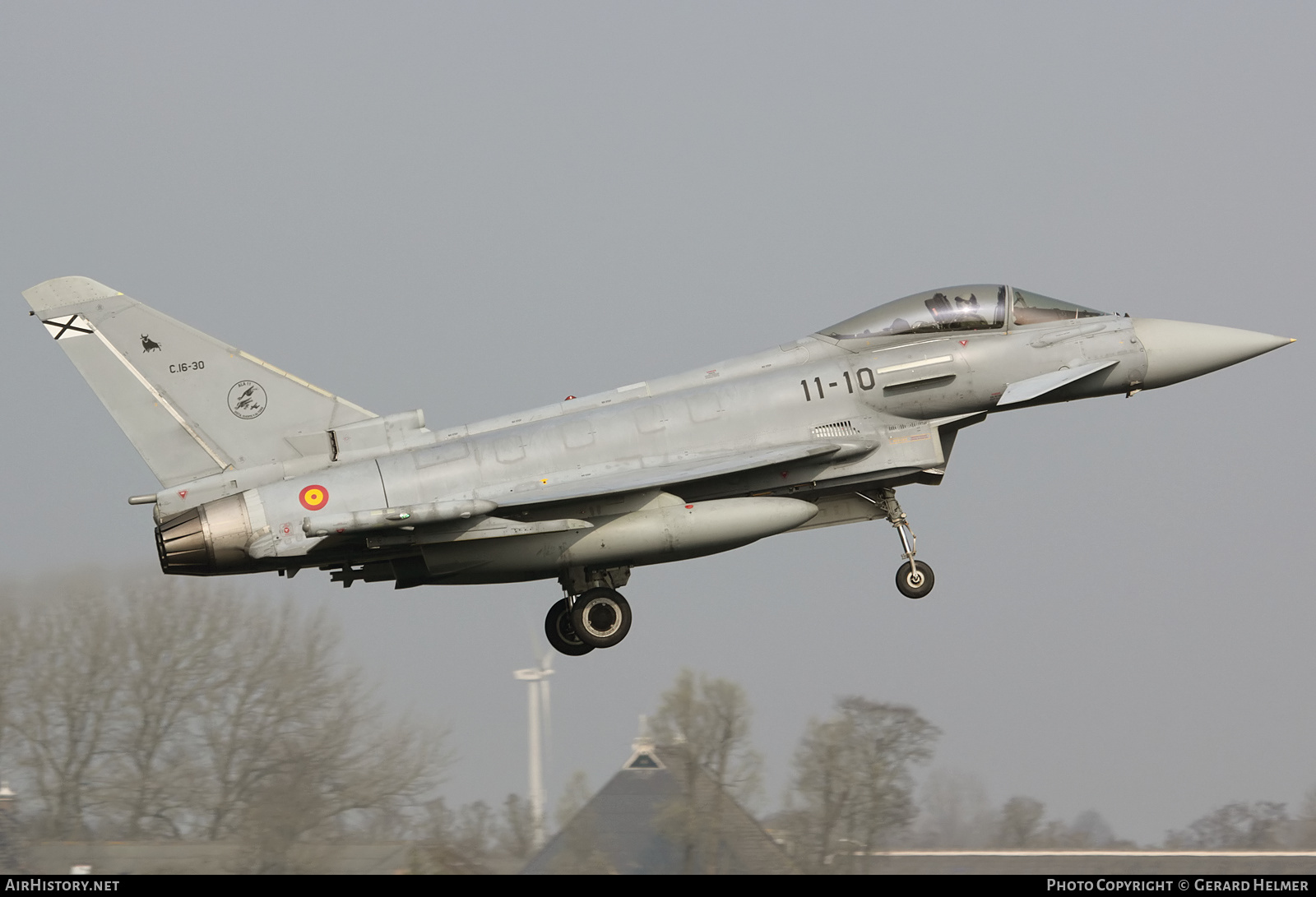 Aircraft Photo of C16-30 | Eurofighter EF-2000 Typhoon S | Spain - Air Force | AirHistory.net #224722