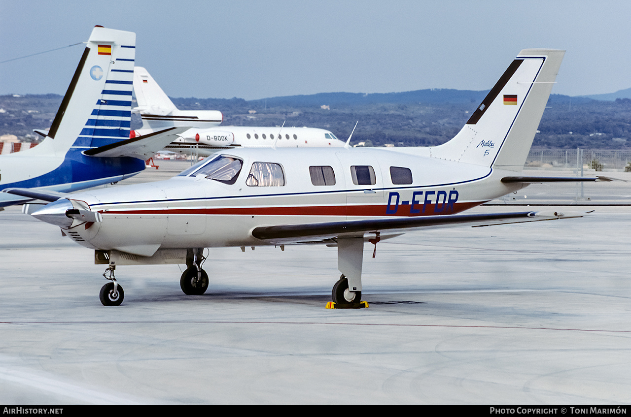 Aircraft Photo of D-EFDR | Piper PA-46-310P Malibu | AirHistory.net #224736