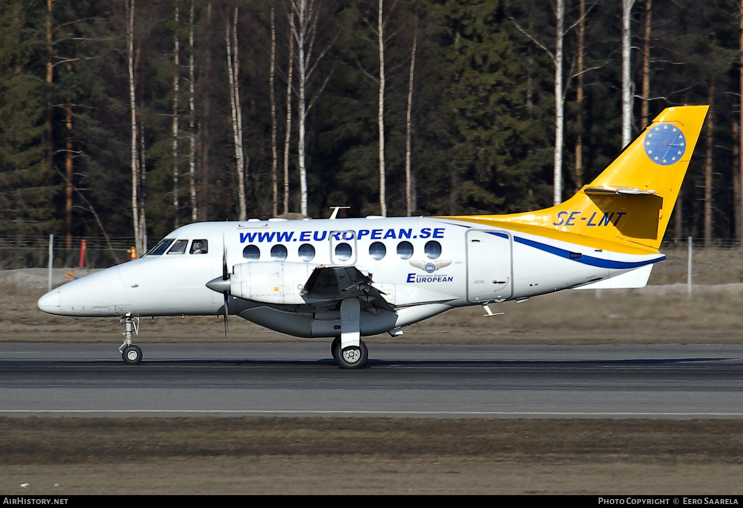 Aircraft Photo of SE-LNT | British Aerospace BAe-3201 Jetstream 32EP | European Executive Express - EEE | AirHistory.net #224755