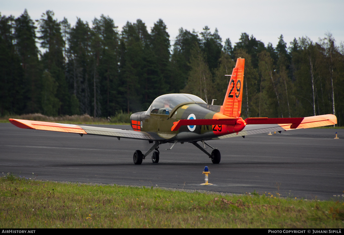 Aircraft Photo of VN-29 | Valmet L-70 Vinka | Finland - Air Force | AirHistory.net #224786