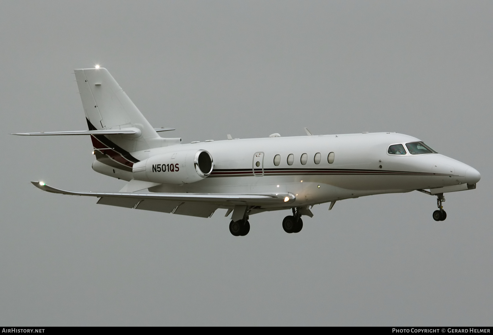 Aircraft Photo of N501QS | Cessna 680A Citation Latitude | AirHistory.net #224788