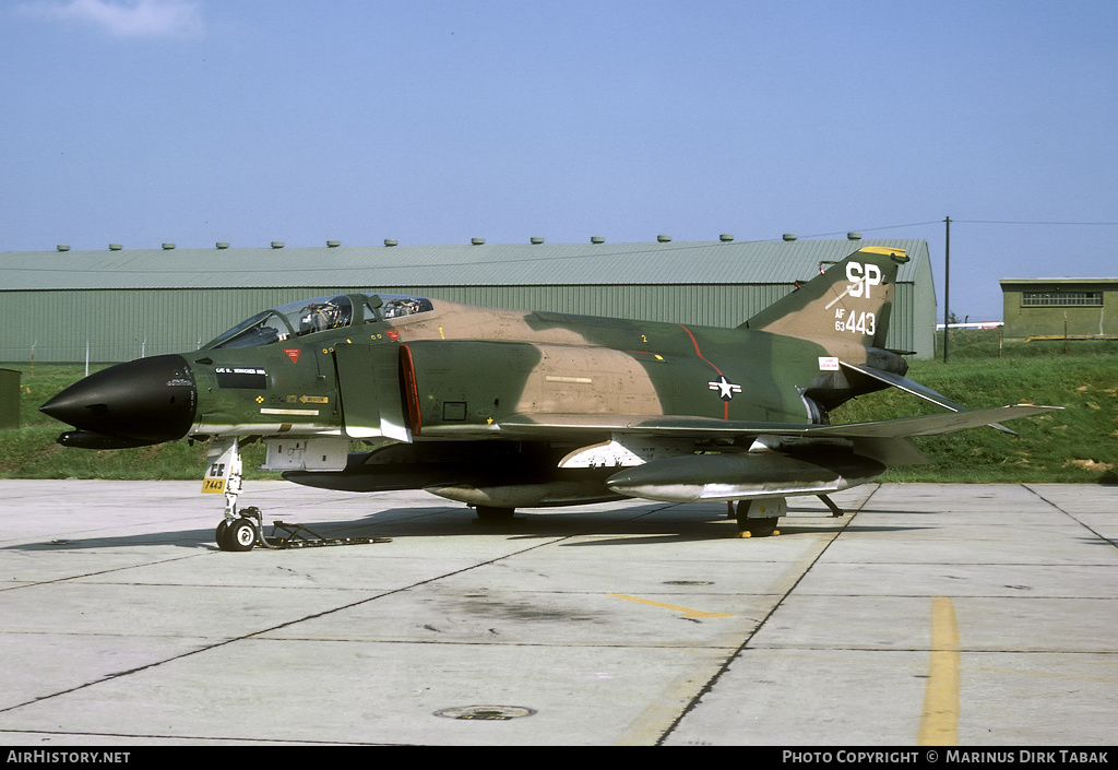 Aircraft Photo of 63-7443 / AF63-443 | McDonnell F-4C Phantom II | USA - Air Force | AirHistory.net #224798