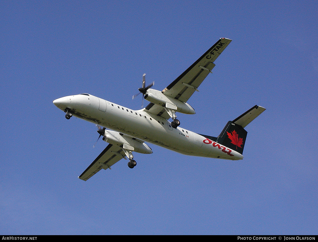 Aircraft Photo of C-FTAK | De Havilland Canada DHC-8-311 Dash 8 | Air Canada Jazz | AirHistory.net #224800