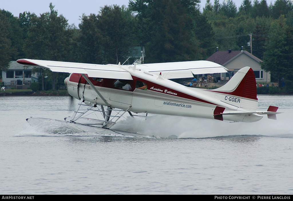 Aircraft Photo of C-GOER | De Havilland Canada DHC-2 Beaver Mk.1 | Aviation Batiscan | AirHistory.net #224806