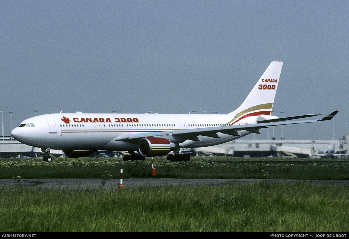 Aircraft Photo of C-GGWC | Airbus A330-202 | Canada 3000 | AirHistory.net #224812