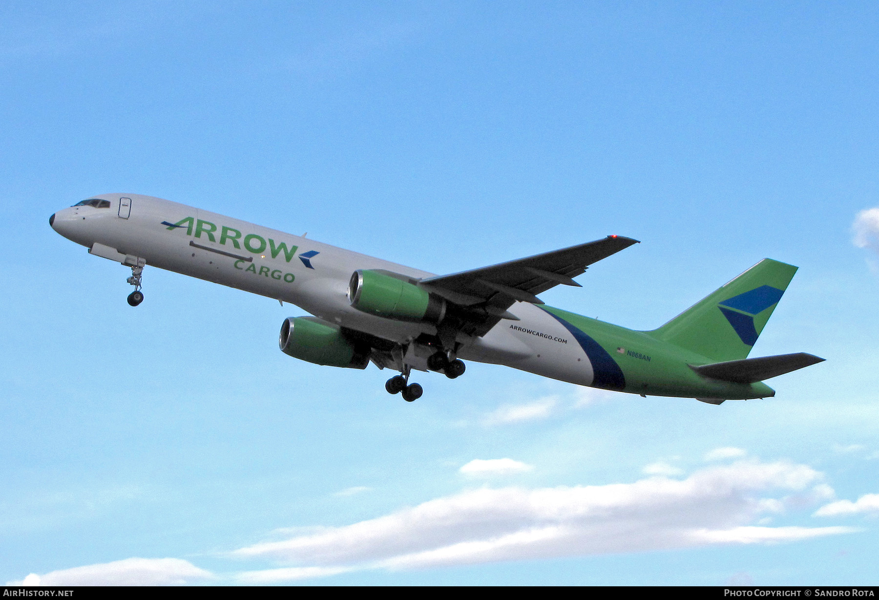 Aircraft Photo of N868AN | Boeing 757-223(PCF) | Arrow Cargo | AirHistory.net #224817