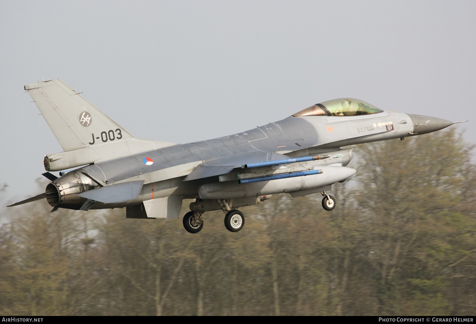Aircraft Photo of J-003 | General Dynamics F-16AM Fighting Falcon | Netherlands - Air Force | AirHistory.net #224819