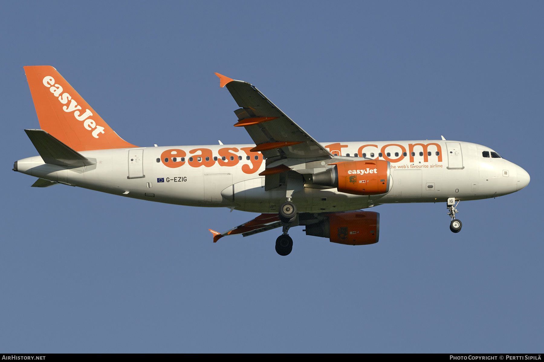 Aircraft Photo of G-EZIG | Airbus A319-111 | EasyJet | AirHistory.net #224831