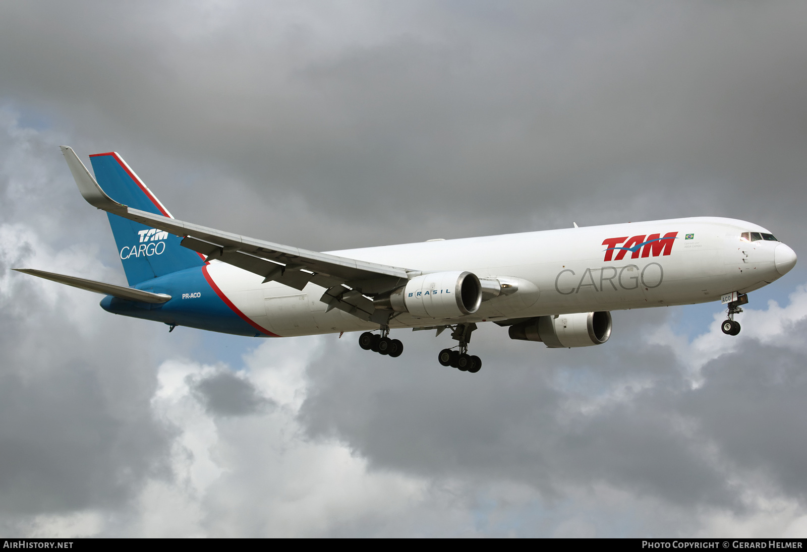 Aircraft Photo of PR-ACO | Boeing 767-346F/ER | TAM Cargo | AirHistory.net #224834