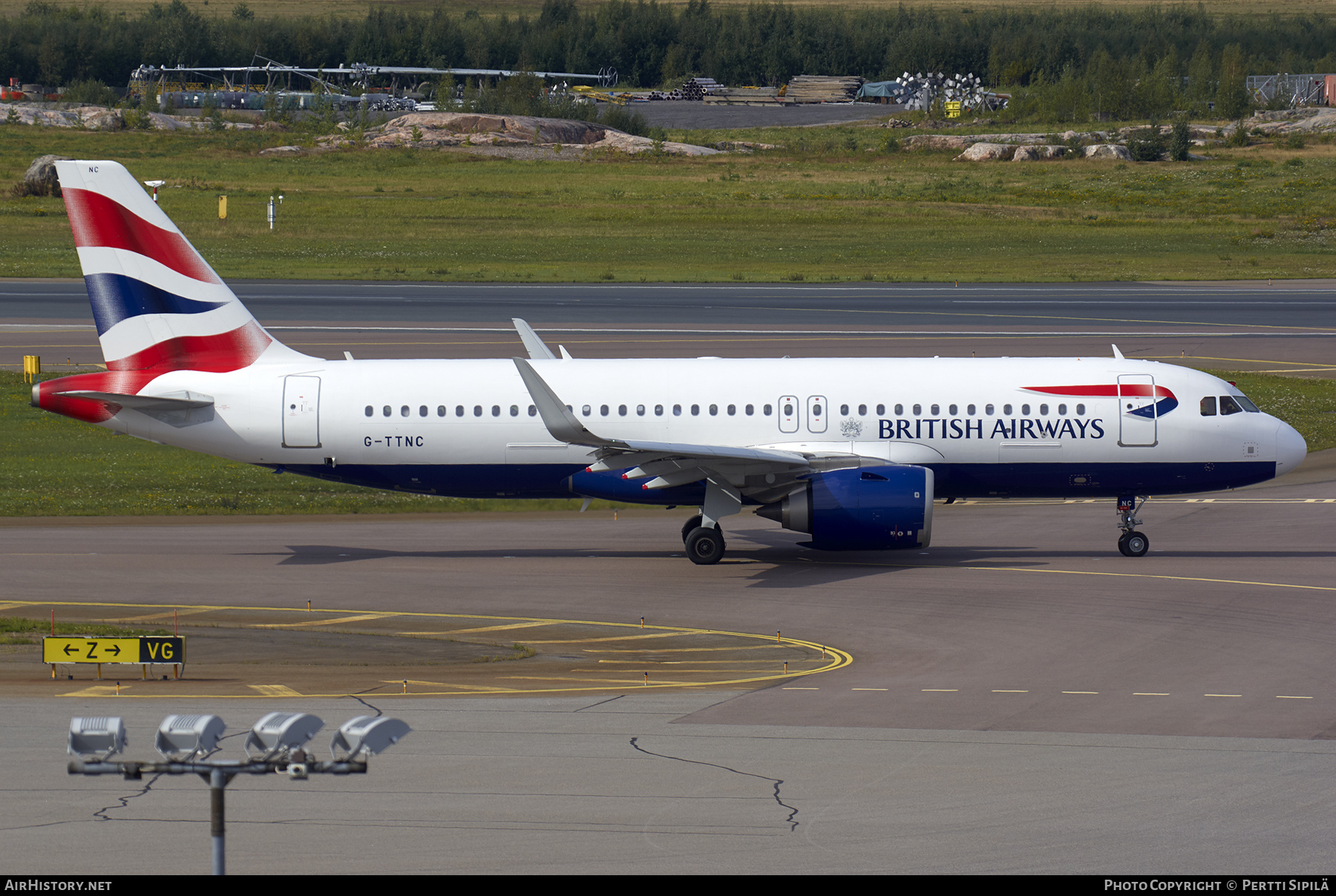 Aircraft Photo of G-TTNC | Airbus A320-251N | British Airways | AirHistory.net #224851