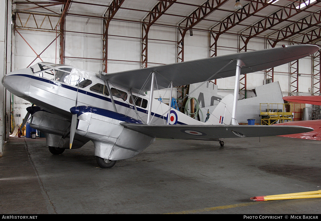 Aircraft Photo of G-AIDL / TX310 | De Havilland D.H. 89A Dragon Rapide | UK - Air Force | AirHistory.net #224861