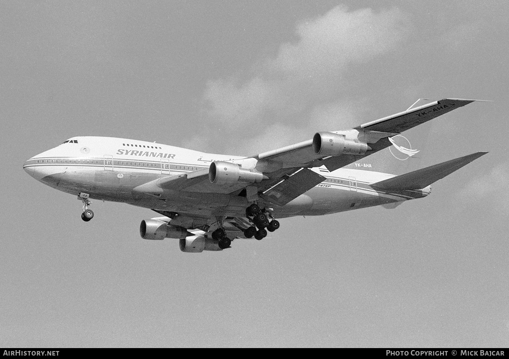 Aircraft Photo of YK-AHA | Boeing 747SP-94 | Syrian Air - Syrian Arab Airlines | AirHistory.net #224862