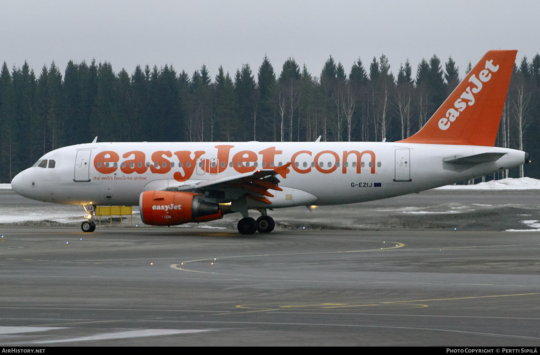 Aircraft Photo of G-EZIJ | Airbus A319-111 | EasyJet | AirHistory.net #224863