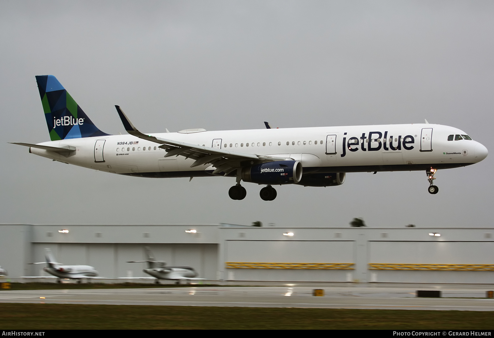 Aircraft Photo of N984JB | Airbus A321-231 | JetBlue Airways | AirHistory.net #224870