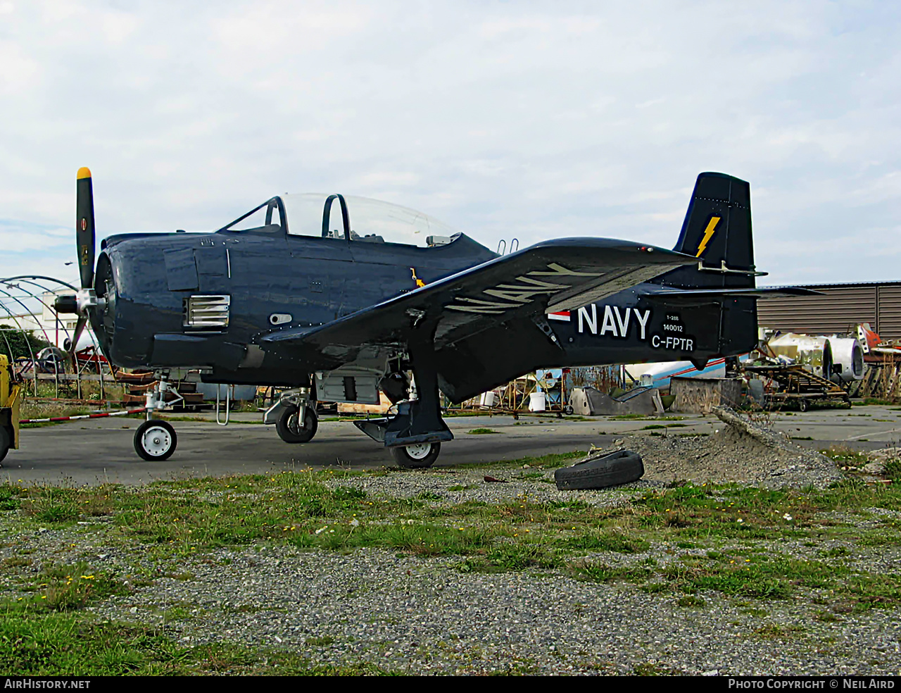 Aircraft Photo of C-FPTR / 140012 | North American T-28B Trojan | USA - Navy | AirHistory.net #224874