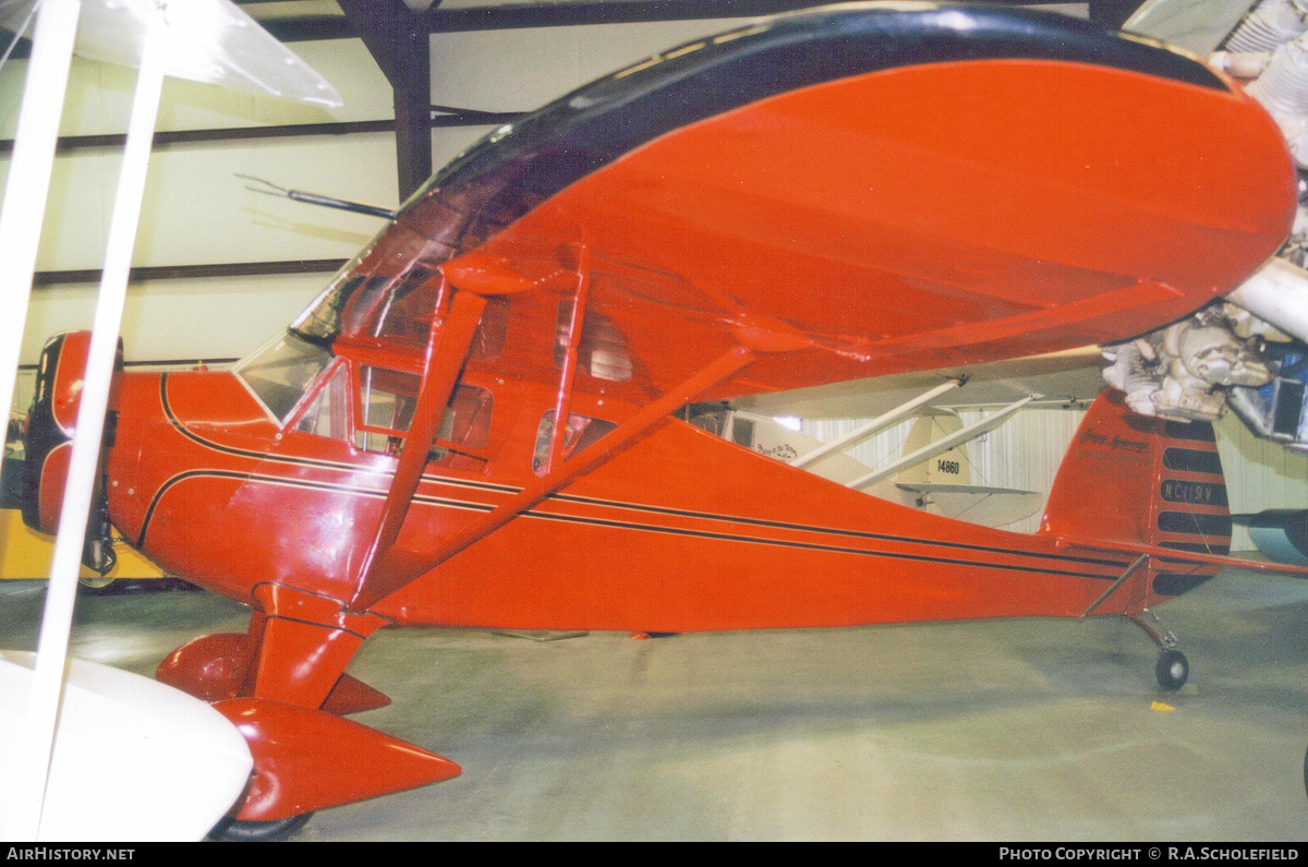Aircraft Photo of N119V / NC119V | Monocoupe 90A | AirHistory.net #224889