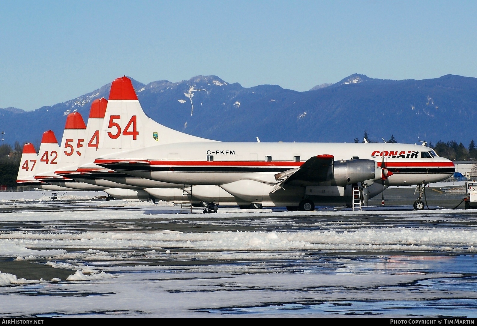 Aircraft Photo of C-FKFM | Convair 580/AT | Conair Aviation | AirHistory.net #224890